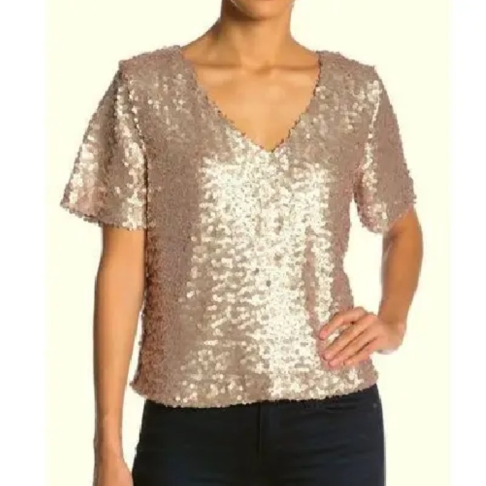 Socialite Sequin top